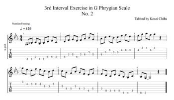 3rd interval in phrygian scale 2#1.png