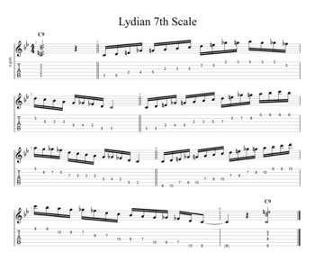 Lydian 7th スケール#1.png